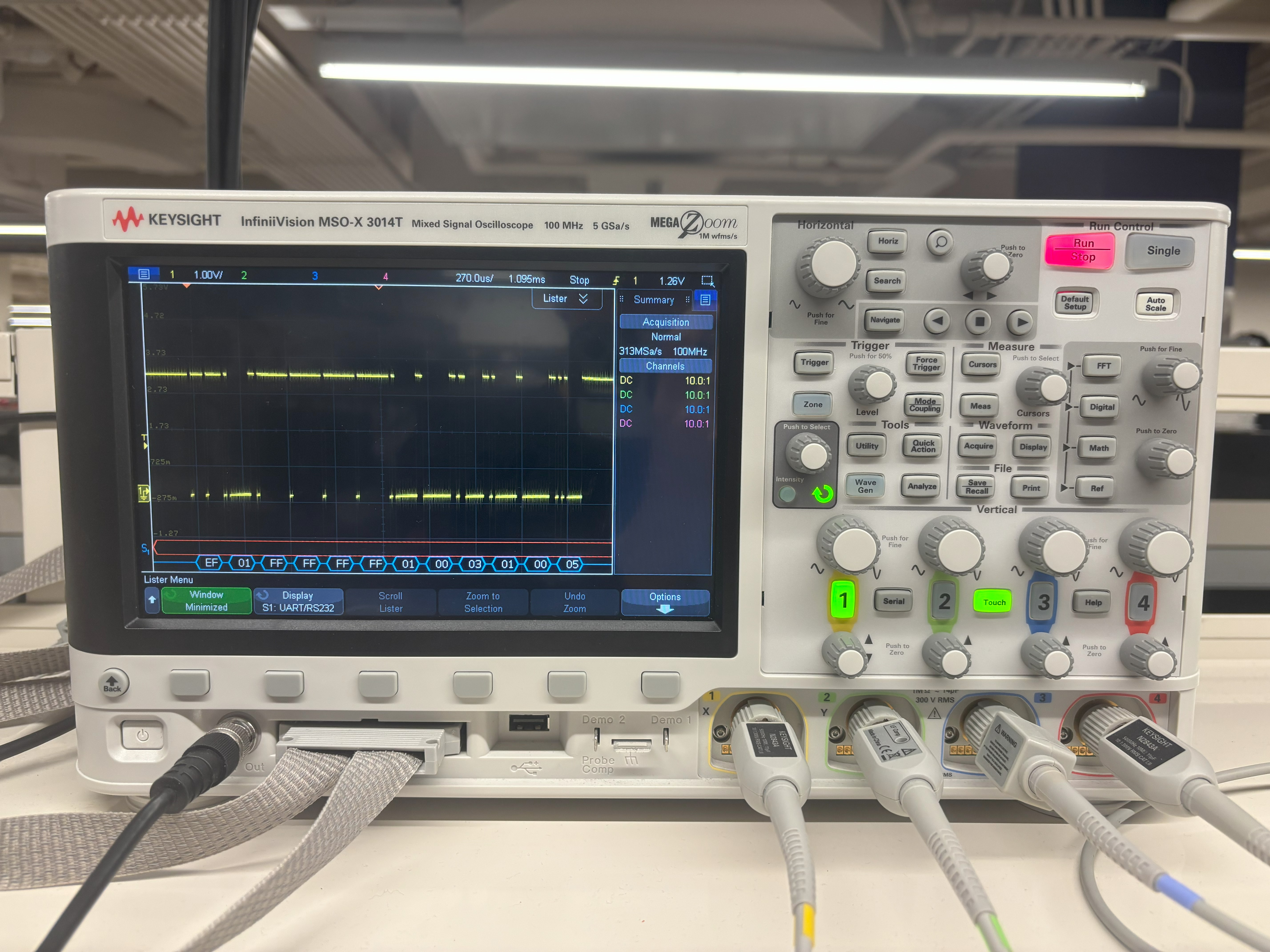 GetImg oscilloscope